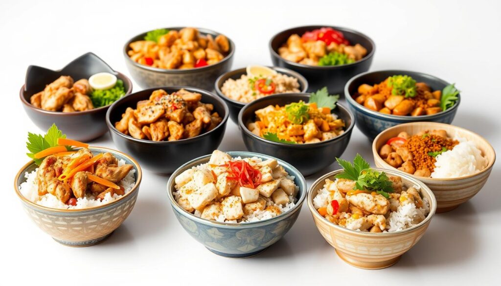 Perbandingan Donburi Ayam